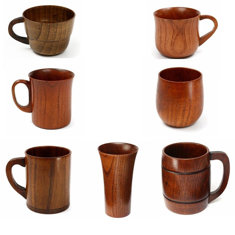 Natural Wooden Coffee Mug