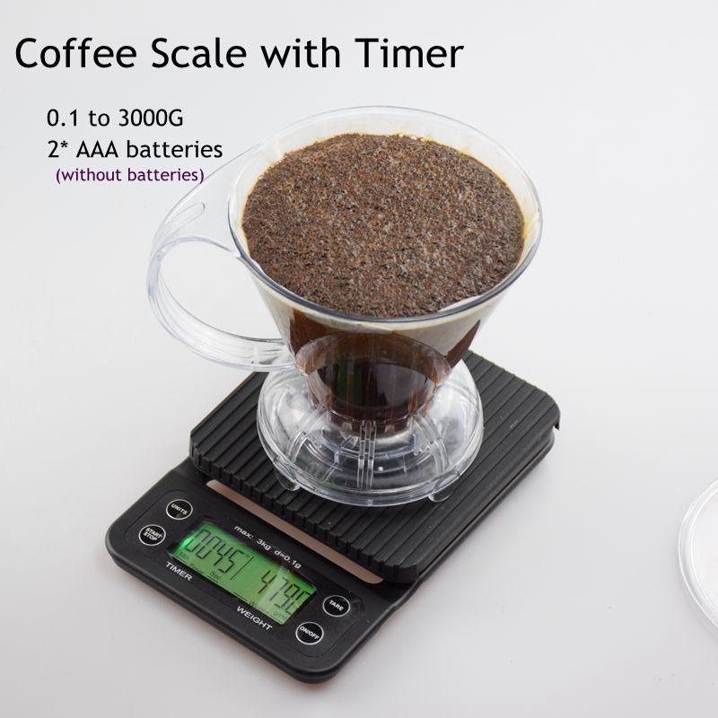 Digital Coffee Scale with Timer