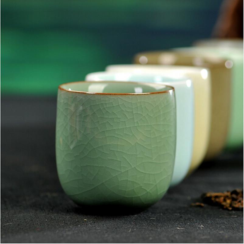 Ceramic Crackle Glaze Cup