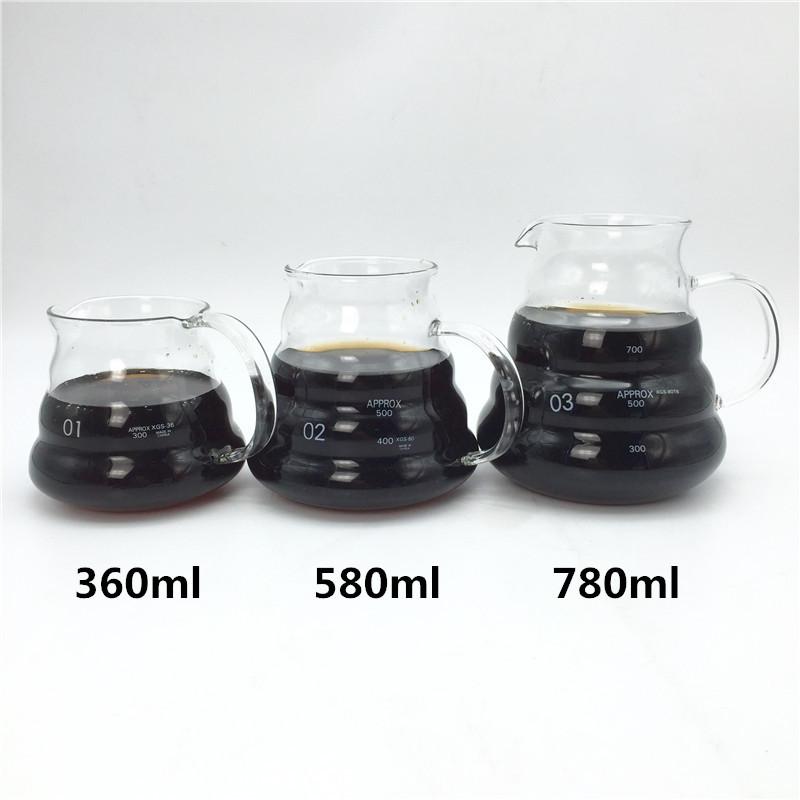 Glass Espresso and Coffee Server