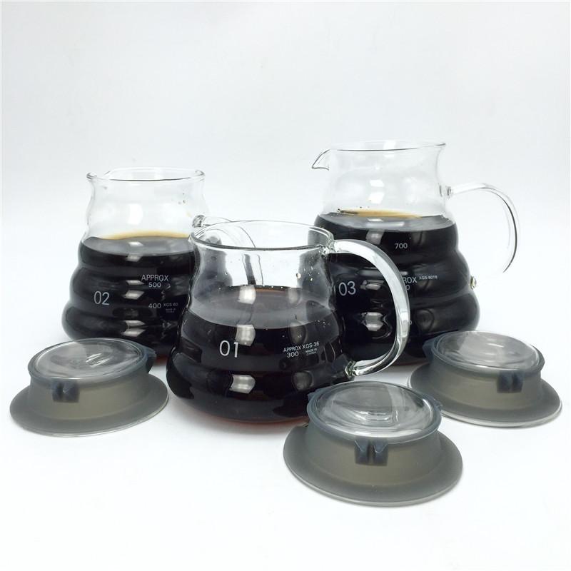 Glass Espresso and Coffee Server