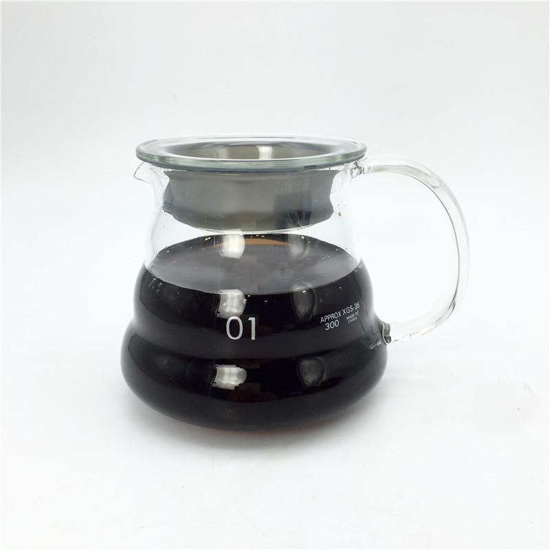 Glass Espresso and Coffee Server